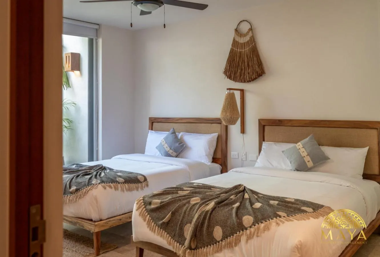Nhoa 102C Lux 1Br Condo Plunge Pool In Aldea Zama Tulum Feriehus